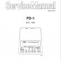 Casio FD-1 Service Manual PDF (SBTCS2665)