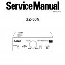 Casio GZ-50M Service Manual PDF (SBTCS2670)