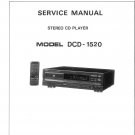 Denon DCD-1520_English Service Manual PDF (SBTDN2187)