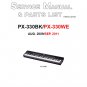 Casio PX-330BK, PX-330WE Service Manual PDF (SBTCS3052)
