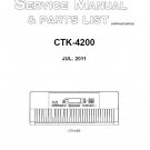 Casio CTK-4200 Service Manual PDF (SBTCS3059)