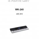 Casio WK-240 Ver.1 Service Manual PDF (SBTCS3062)