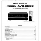 Denon AVC-2800 Service Manual PDF (SBTDN2165)