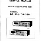 Denon DR-320, DR-330 Service Manual PDF (SBTDN2181)