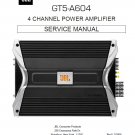 JBL GT5-A604 Rev.0 Service Manual PDF (SBTJBL4290)