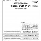 Denon DCD-F101 Ver.2 Service Manual PDF (SBTDN2036)