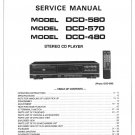 Denon DCD-580, DCD-570, DCD-480 Service Manual PDF (SBTDN2039)