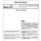 Denon RCD-CX1 Ver.4 Service Manual PDF (SBTDN2040)