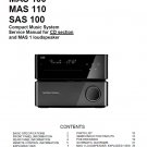 HarmanKardon MAS-100, MAS-110, SAS-100 CD Rev.5 Service Manual PDF (SBTHK5751)