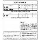 Denon S-52, S-52DAB, S-32 Ver.5 Service Manual PDF (SBTDN2138)