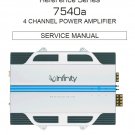 Infinity 7540a Service Manual PDF (SBTINF3269)