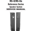 Infinity RS-8, RS-8a Rev.0 Service Manual PDF (SBTINF3397)