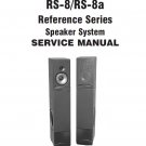 Infinity RS-8, RS-8a Rev.2 Service Manual PDF (SBTINF3398)