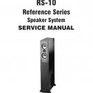 Infinity RS-10 Rev.1 Service Manual PDF (SBTINF3400)