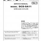 Denon DCD-SA11 Ver.1 Service Manual PDF (SBTDN2094)