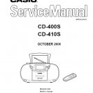 Casio CD-400S, CD-410S Ver.1 Service Manual PDF (SBTCS2377)