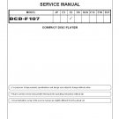 Denon DCD-F107 Ver.4 Service Manual PDF (SBTDN1541)