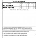 Denon AVR-E400, AVR-X2000 Ver.8 Service Manual PDF (SBTDN1292)