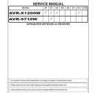 Denon AVR-X1200W, AVR-S710W Ver.3 Service Manual PDF (SBTDN1299)