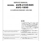 Denon AVR-2105, AVR-885, AVC-1890 Ver.1 Service Manual PDF (SBTDN1477)