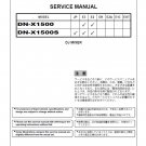 Denon DN-X1500, DN-X1500S Ver.3 Service Manual PDF (SBTDN1615)