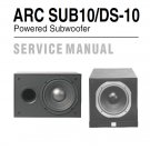 JBL ARC SUB-10, DS-10 Rev.A Service Manual PDF (SBTJBL4468)