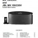 JBL MS-150, MX-150 Rev.1 Service Manual PDF (SBTJBL4378)