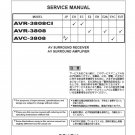 Denon AVR-3808CI, AVR-3808, AVC-3808 Ver.6 Service Manual PDF (SBTDN1498)