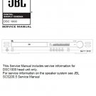 JBL DSC-1000 Service Manual PDF (SBTJBL4385)