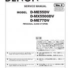 Denon D-ME55DV, D-MX5500DV, D-ME77DV Ver.3 Service Manual PDF SBTDN1895