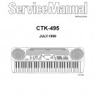 Casio CTK-495 Service Manual PDF SBTCS2584