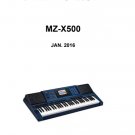 Casio MZ-X500 Service Manual PDF (SBTCS3185)