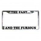 THE FAST AND THE FURIOUS License Plate Frame Vehicle Heavy Duty Metal 13310000