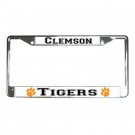 CLEMSON TIGERS License Plate Frame Vehicle Heavy Duty Metal 18135525