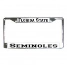 FLORIDA STATE SEMINOLES License Plate Frame Vehicle Heavy Duty Metal 18135528 FLORIDA STATE SEMINOLES License Plate Frame Vehicle Heavy Duty Metal 18135528
