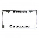 HOUSTON COUGARS License Plate Frame Vehicle Heavy Duty Metal 18135530