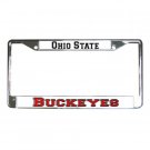 OHIO STATE BUCKEYES License Plate Frame Vehicle Heavy Duty Metal 18135534