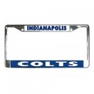 INDIANAPOLIS COLTS License Plate Frame Vehicle Heavy Duty Metal 18586562