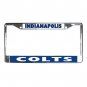INDIANAPOLIS COLTS License Plate Frame Vehicle Heavy Duty Metal 18586562