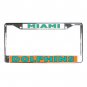 MIAMI DOLPHINS License Plate Frame Vehicle Heavy Duty Metal 18586567