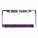 NEW YORK GIANTS License Plate Frame Vehicle Heavy Duty Metal 18586572