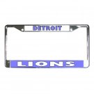 DETROIT LIONS License Plate Frame Vehicle Heavy Duty Metal 18591453