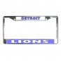 DETROIT LIONS License Plate Frame Vehicle Heavy Duty Metal 18591453