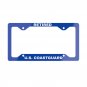 RETIRED US COAST GUARD License Plate Frame Vehicle Aluminum with a Glossy Finish Made in USA