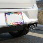 QUILTING DIVA License Plate Frame Vehicle Aluminum with a Glossy Finish Made in USA