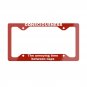 CONSCIOUSNESS License Plate Frame Vehicle Aluminum with a Glossy Finish Made in USA
