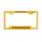 WASHINGTON COMMANDERS Football Sports License Plate Frame Vehicle Heavy Duty Metal