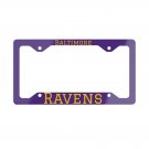 BALTIMORE RAVENS Football Sports License Plate Frame Vehicle Heavy Duty Metal
