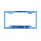 FISHERMEN License Plate Frame Vehicle Heavy Duty Metal