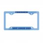 FISHERMEN License Plate Frame Vehicle Heavy Duty Metal